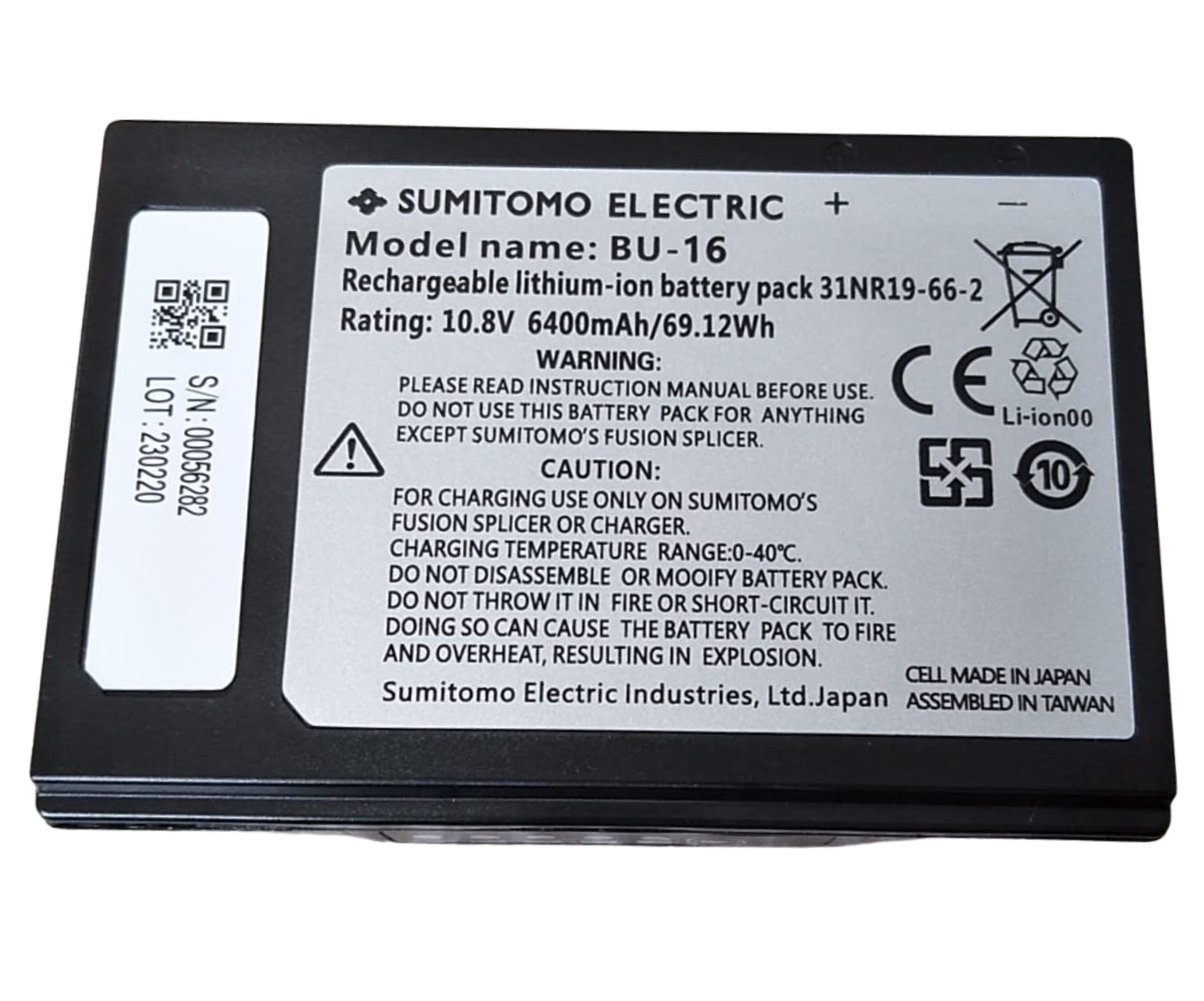 Battery of Sumitomo Z2C 37